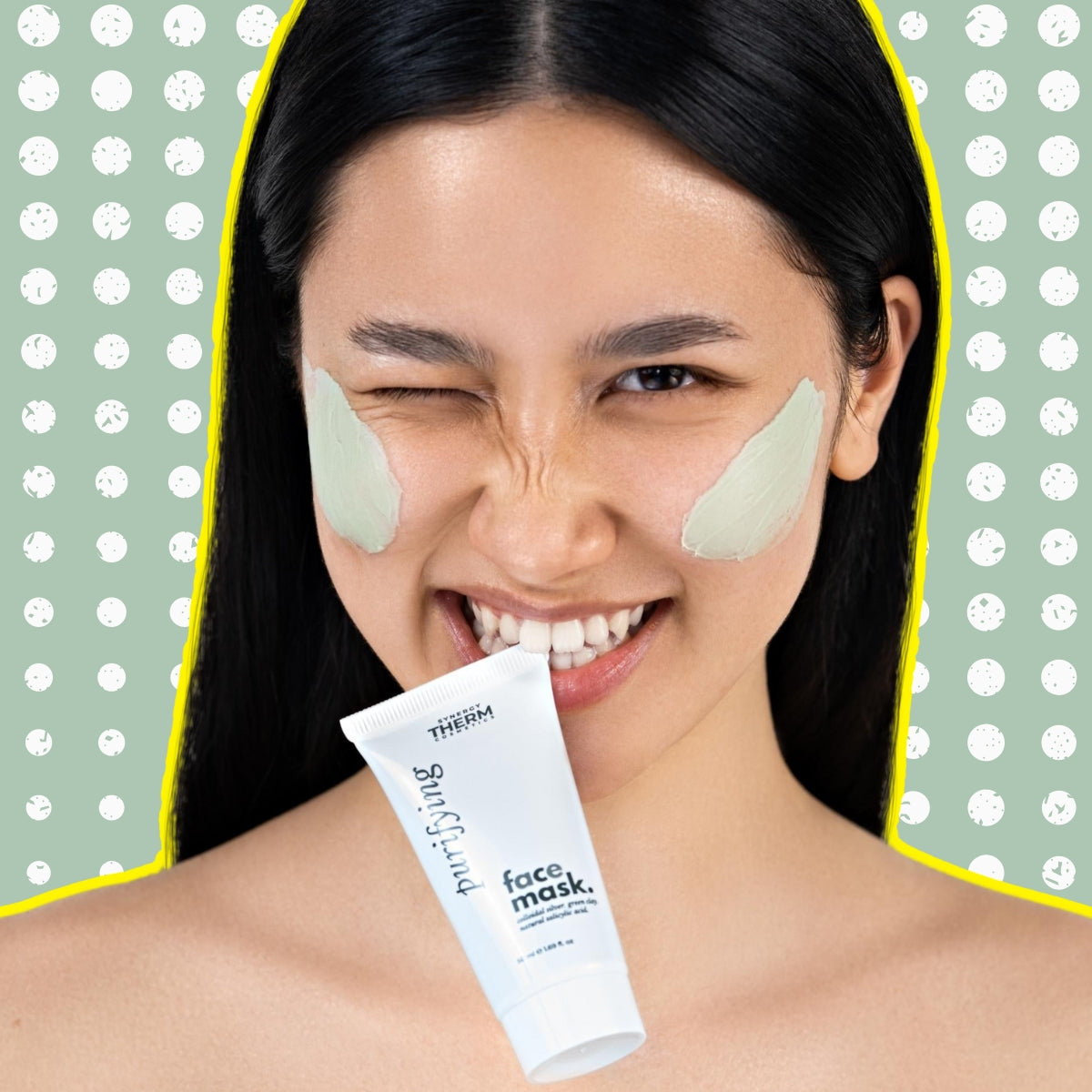 Purifying Face Mask with Salicilyc Acid, Green Clay and Colloidal Sylver