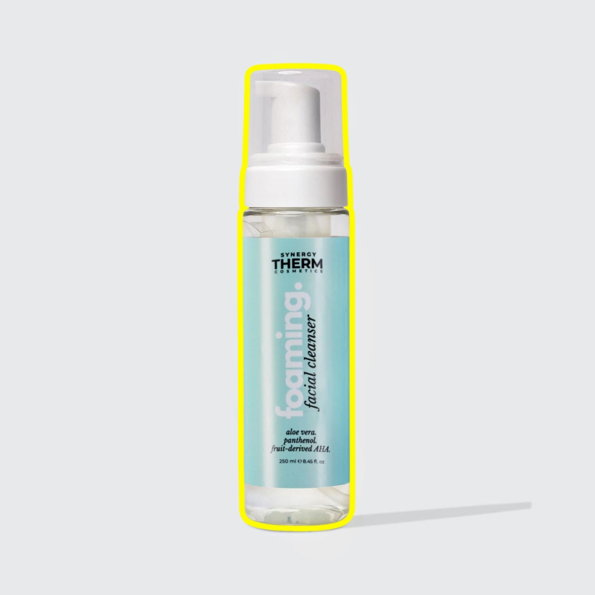 Foaming Facial Cleanser with Fruit-derived Acids, Aloe Vera and Panthenol