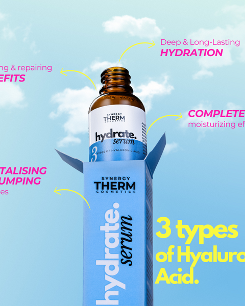 Hydrate Serum with 3 types of Hyaluronic Acid and Provitamin B5