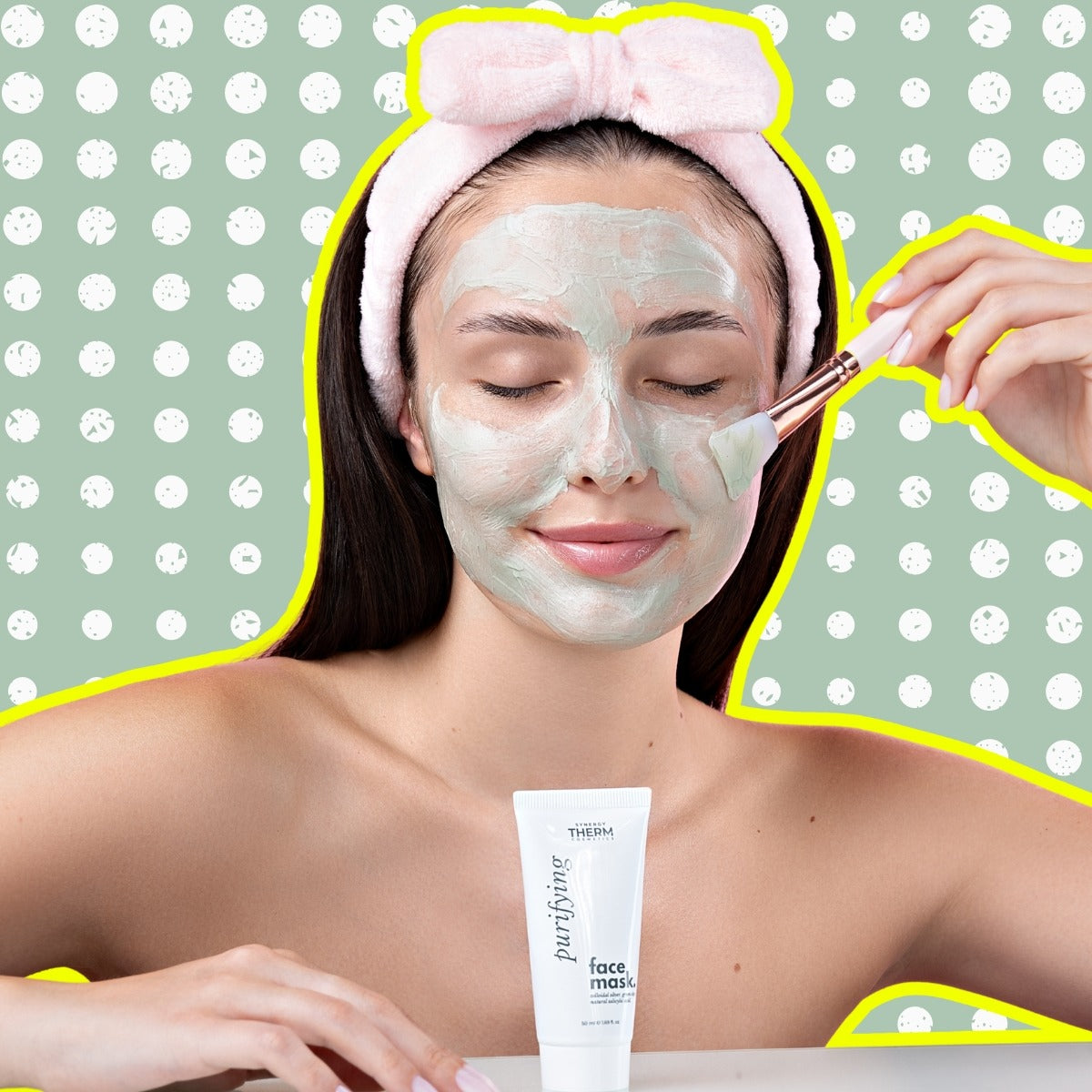 Purifying Face Mask with Salicilyc Acid, Green Clay and Colloidal Sylver